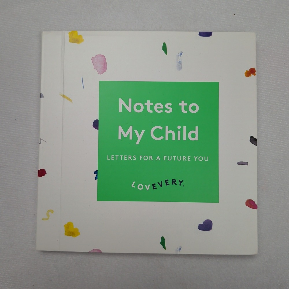 Lovevery Notes to My Child Journal - Green